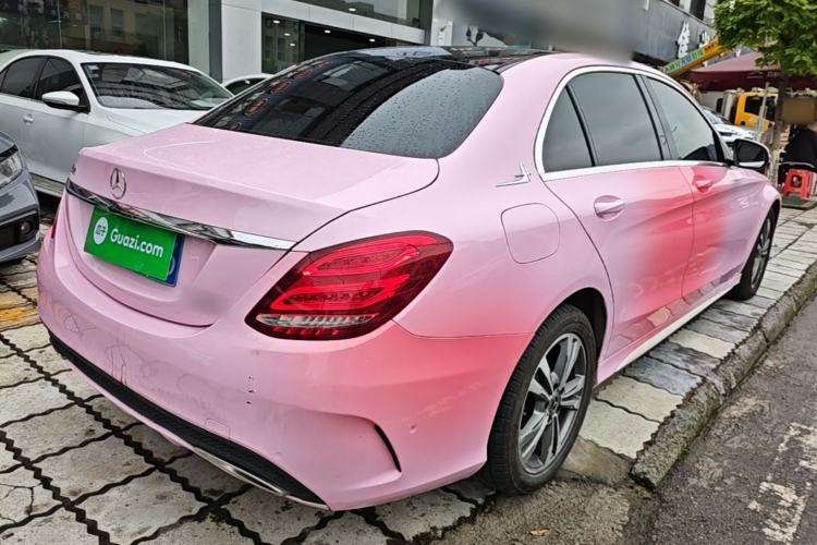 Used Mercedes-Benz C-Class 2018 C 200 L Sport Edition Rear Right 45 Deg