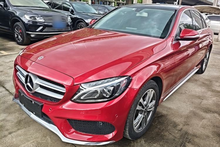 Used Mercedes-Benz C-Class 2018 C 200 L Sport Edition Guazi used car, China used car export, Used car for sale, Used Mercedes-Benz cars, Cheapest cars for sale
