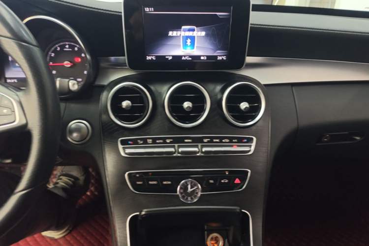Used Mercedes-Benz C-Class 2018 C 200 L Sport Edition Audio And AC Panel
