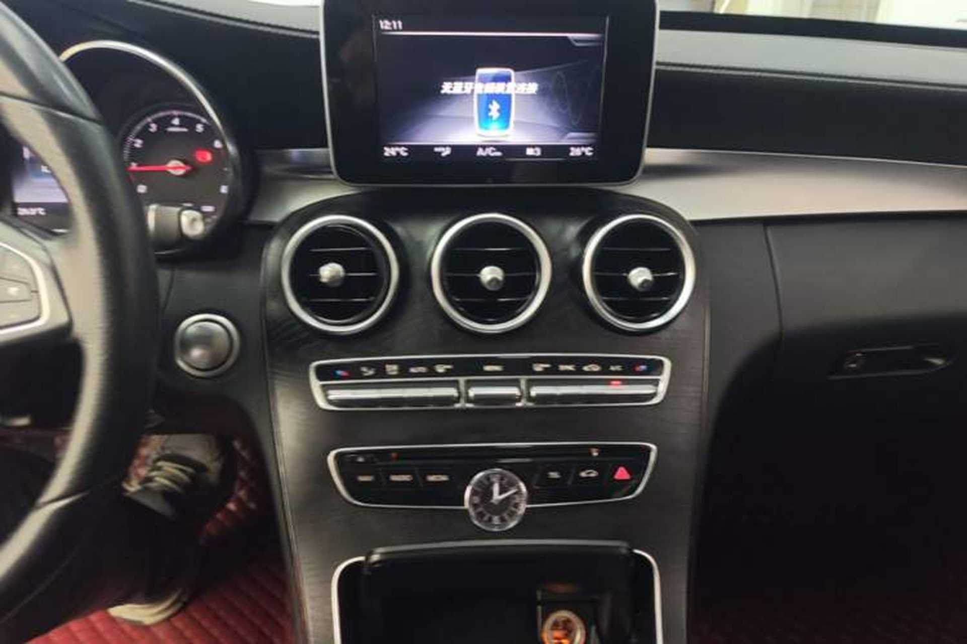 Used Mercedes-Benz C-Class 2018 C 200 L Sport Edition Audio And AC Panel