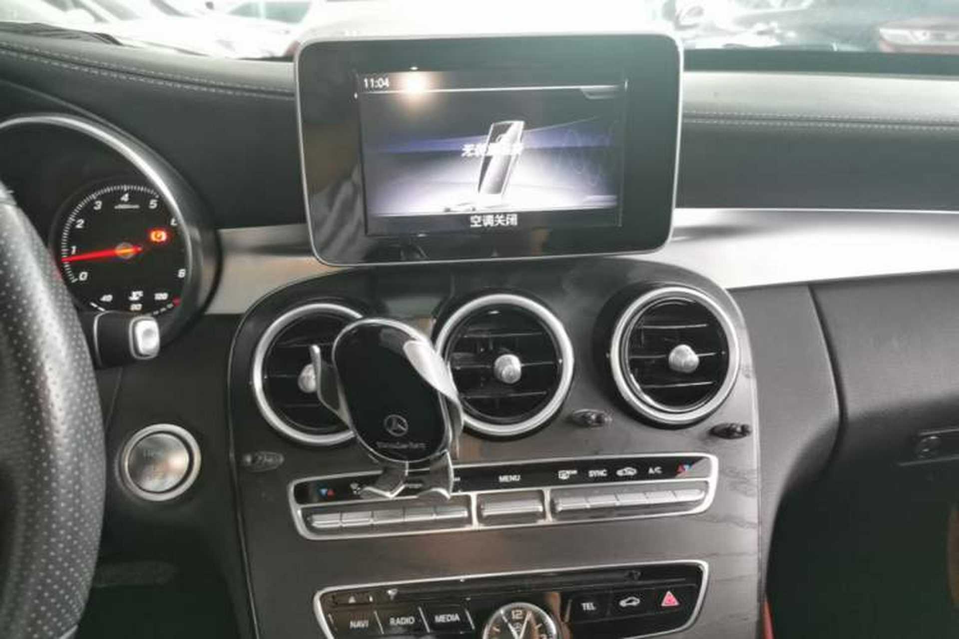 Used Mercedes-Benz C-Class 2018 C 200 L Sport Edition Audio And AC Panel
