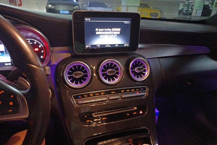 Used Mercedes-Benz C-Class 2018 C 200 Coupe Audio And AC Panel