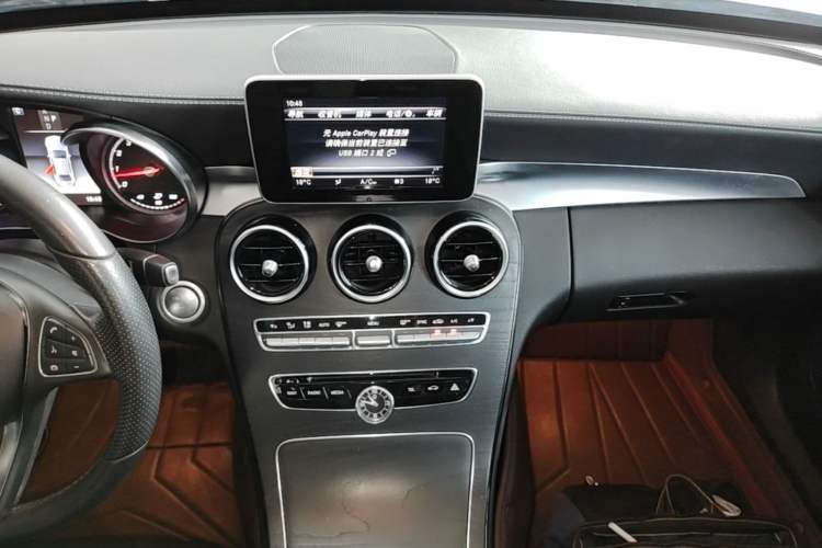 Used Mercedes-Benz C-Class 2018 C 200 L Sport Edition Audio And AC Panel