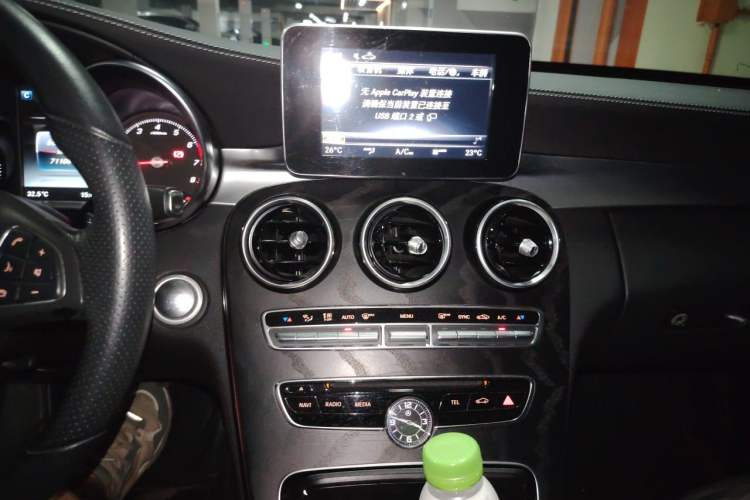 Used Mercedes-Benz C-Class 2018 C 200 L Sport Edition Audio And AC Panel