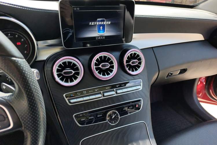 Used Mercedes-Benz C-Class 2018 C 200 L Sport Edition Audio And AC Panel