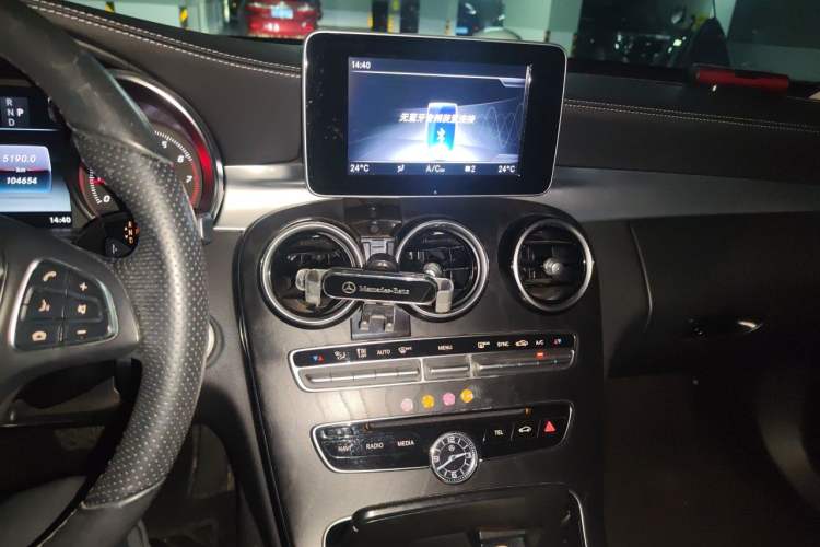 Used Mercedes-Benz C-Class 2018 C 200 L Sport Edition Achievement Special Edition Audio And AC Panel