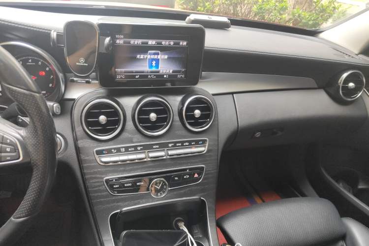 Used Mercedes-Benz C-Class 2018 C 200 L Sport Edition Audio And AC Panel