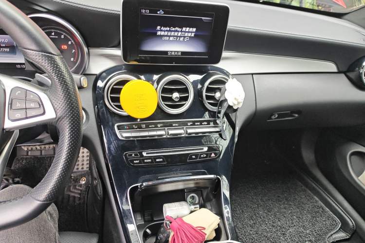 Used Mercedes-Benz C-Class 2018 C 200 Coupe Audio And AC Panel