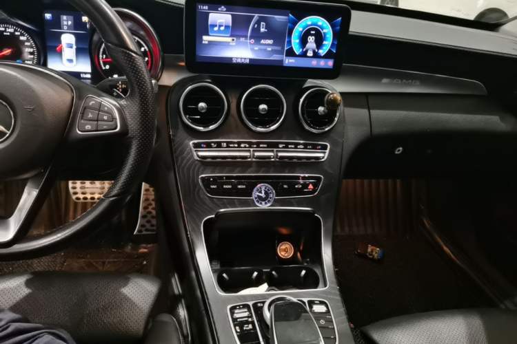 Used Mercedes-Benz C-Class 2018 C 200 L Sport Edition Audio And AC Panel
