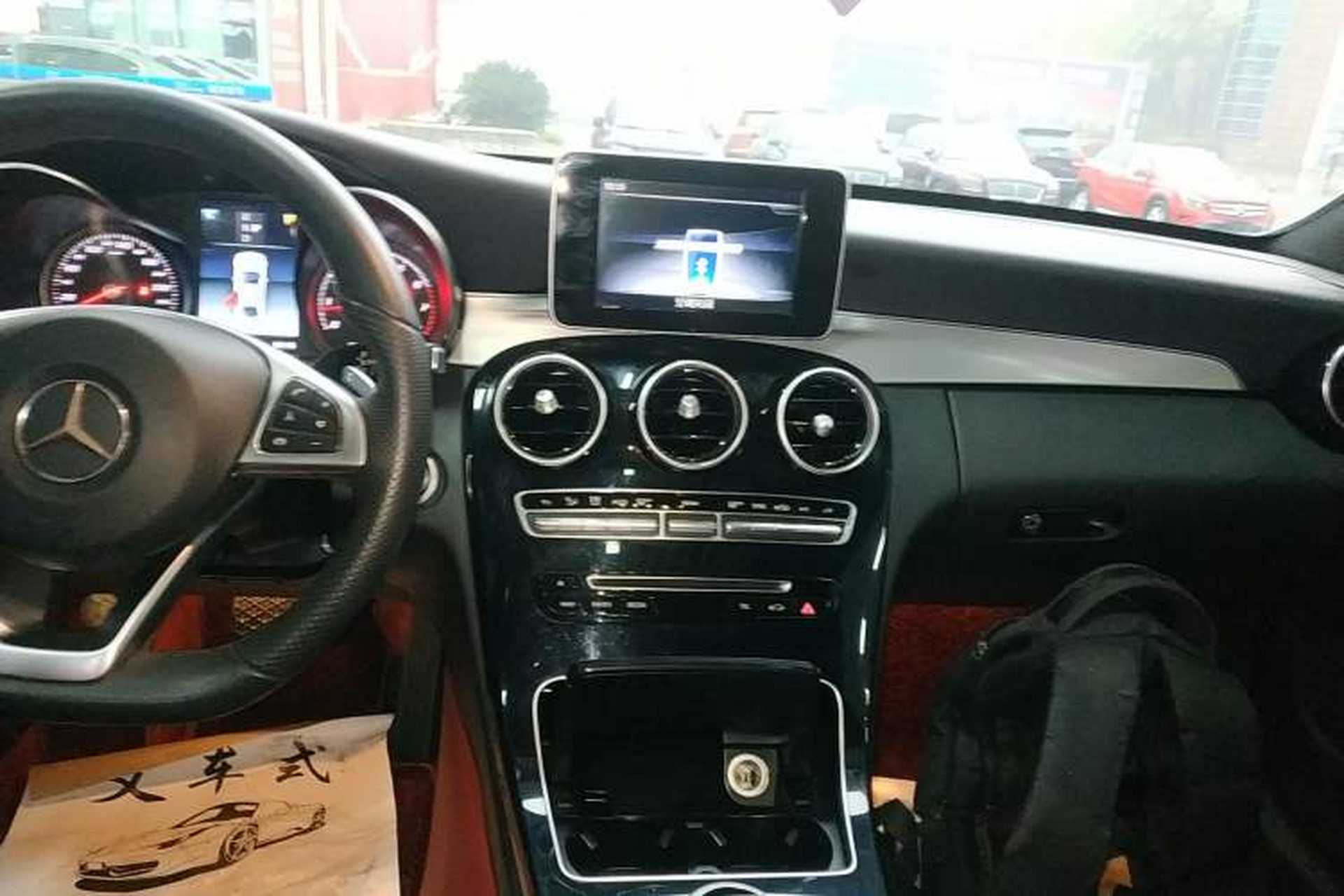 Used Mercedes-Benz C-Class 2018 C 200 Sport Edition Audio And AC Panel