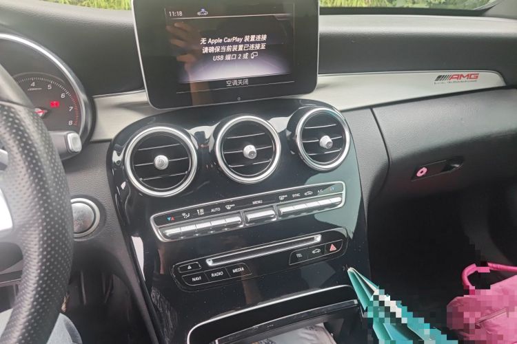 Used Mercedes-Benz C-Class 2018 C 200 Achievement Special Edition Audio And AC Panel