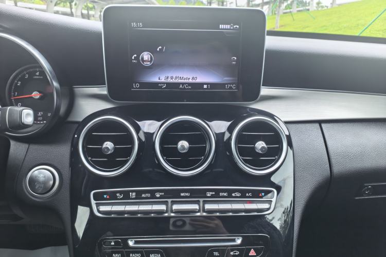 Used Mercedes-Benz C-Class 2018 C 200 Achievement Special Edition Audio And AC Panel