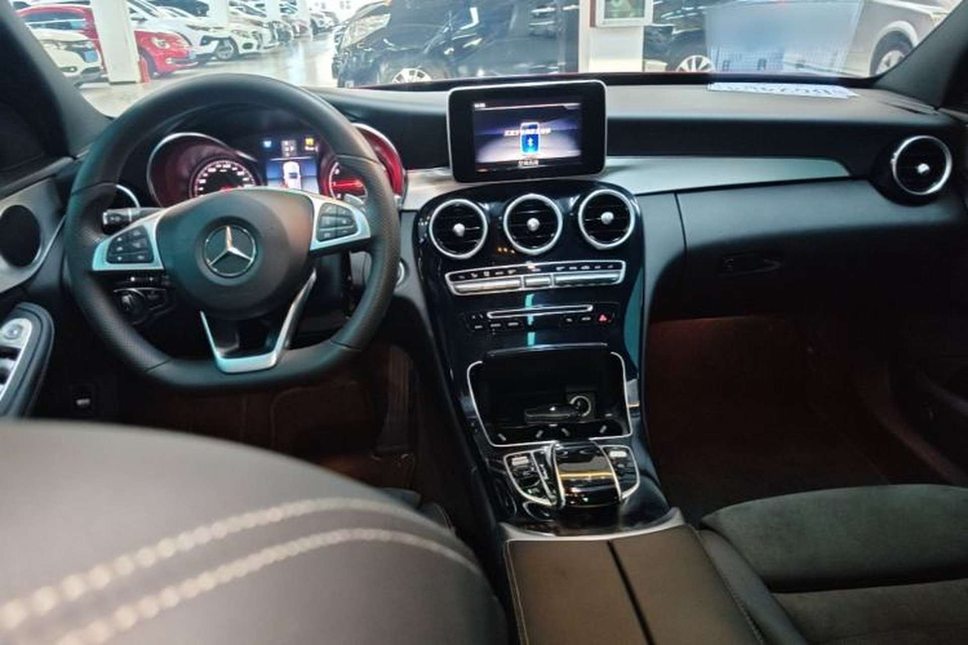Used Mercedes-Benz C-Class 2018 C 200 Sport Edition Center Console