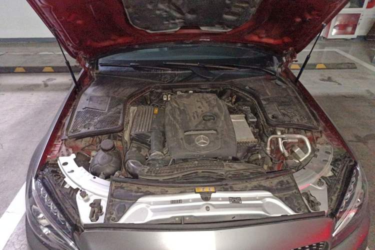 Used Mercedes-Benz C-Class 2018 C 200 Coupe Engine Bay