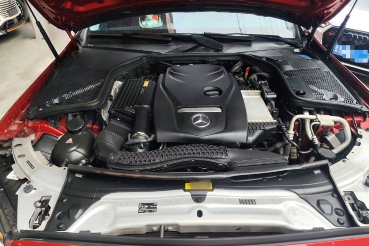 Used Mercedes-Benz C-Class 2018 C 180 L Fashion Edition Sport Version Engine Bay