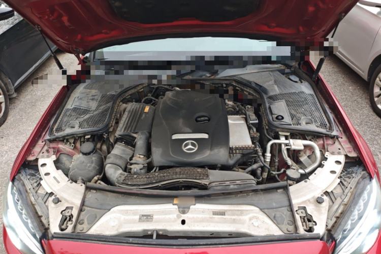 Used Mercedes-Benz C-Class 2018 C 180 L Fashion Edition Sport Version Engine Bay