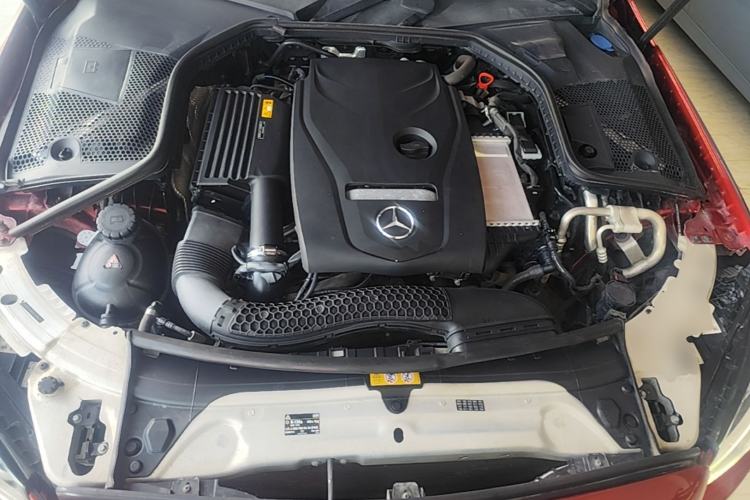 Used Mercedes-Benz C-Class 2018 C 180 L Fashion Edition Sport Version Engine Bay