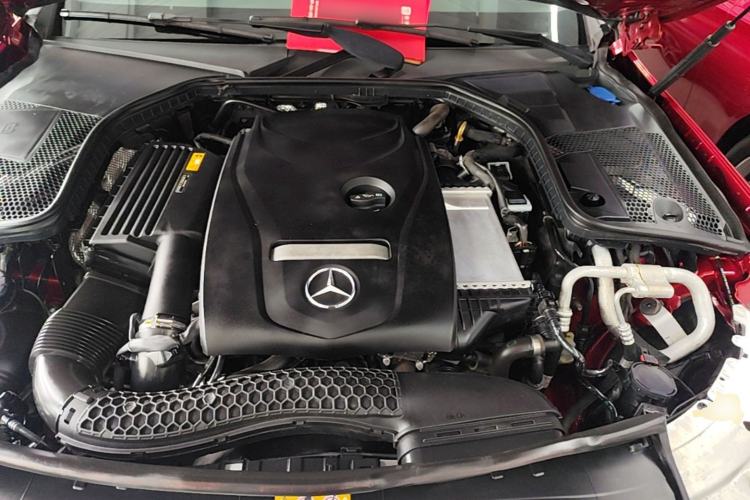 Used Mercedes-Benz C-Class 2018 C 200 Coupe Engine Bay