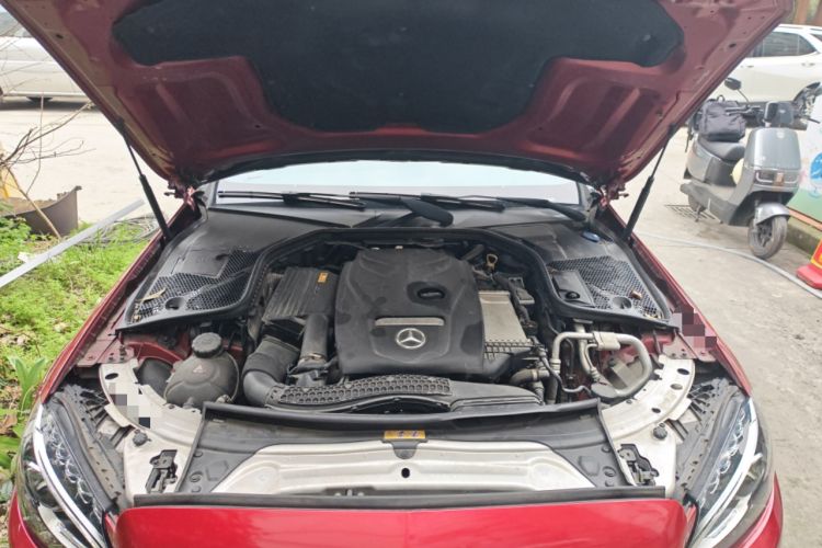 Used Mercedes-Benz C-Class 2018 C 200 Coupe Engine Bay
