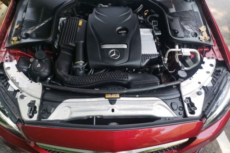 Used Mercedes-Benz C-Class 2018 C 200 Coupe Engine Bay