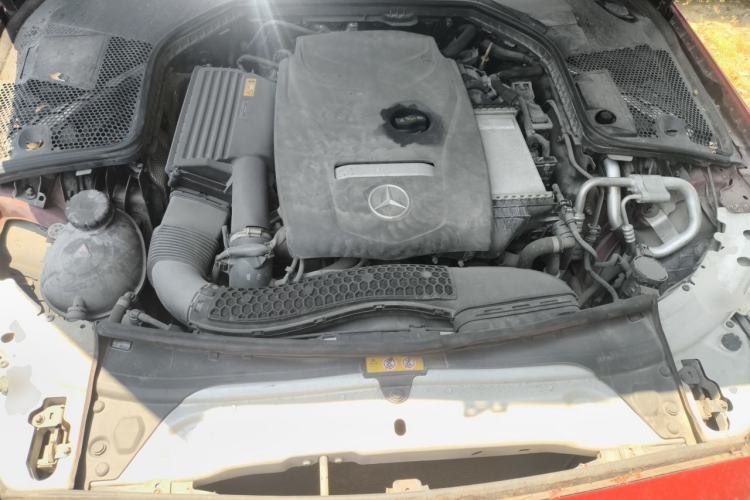 Used Mercedes-Benz C-Class 2018 C 200 Coupe Engine Bay