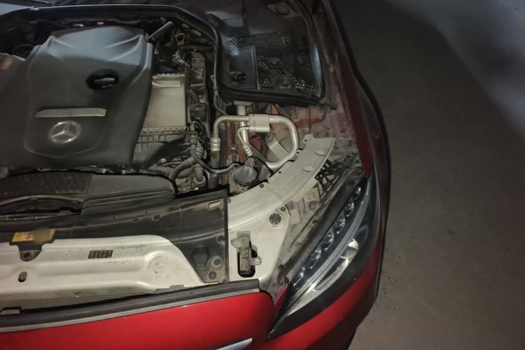Used Mercedes-Benz C-Class 2018 C 200 Sport Edition Engine Bay Left