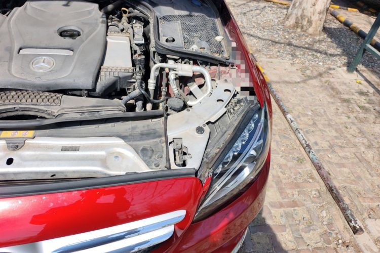 Used Mercedes-Benz C-Class 2018 C 200 L Sport Edition Engine Bay Left