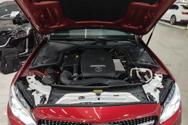 Used Mercedes-Benz C-Class 2018 C 180 L Fashion Edition Sport Version Engine Bay