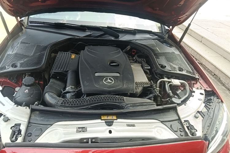 Used Mercedes-Benz C-Class 2018 C 180 L Fashion Edition Sport Version Engine Bay