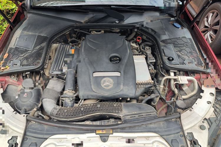 Used Mercedes-Benz C-Class 2018 C 180 L Fashion Edition Sport Version Engine Bay