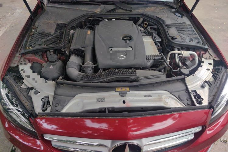 Used Mercedes-Benz C-Class 2018 C 200 L Sport Edition Engine Bay