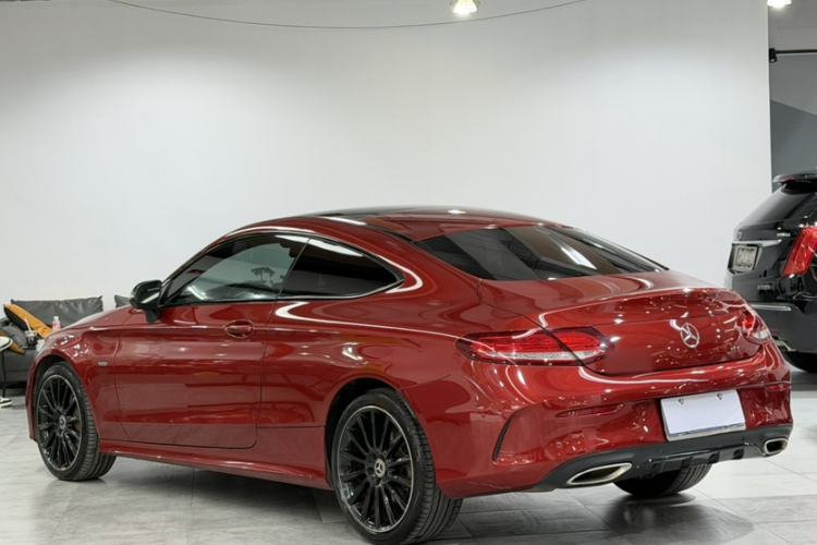 Used Mercedes-Benz C-Class 2018 C 300 Coupe Night Edition Exterior 3