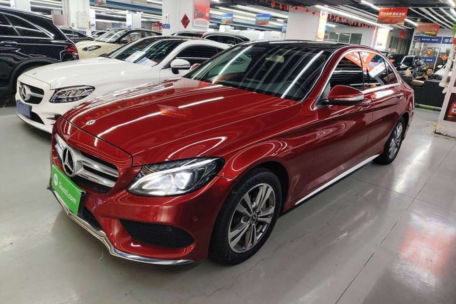 Used Mercedes-Benz C-Class 2018 C 200 L Sport Edition Front Left 45 Deg