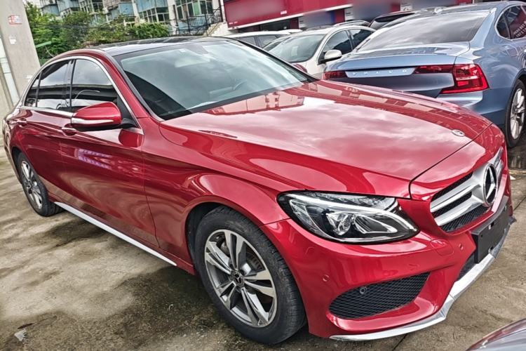Used Mercedes-Benz C-Class 2018 C 200 L Sport Edition Front Right 45 Deg