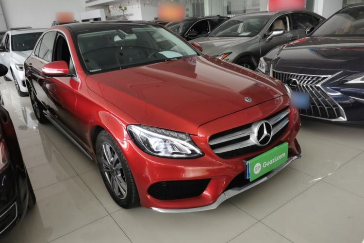 Used Mercedes-Benz C-Class 2018 C 200 L Sport Edition Front Right 45 Deg