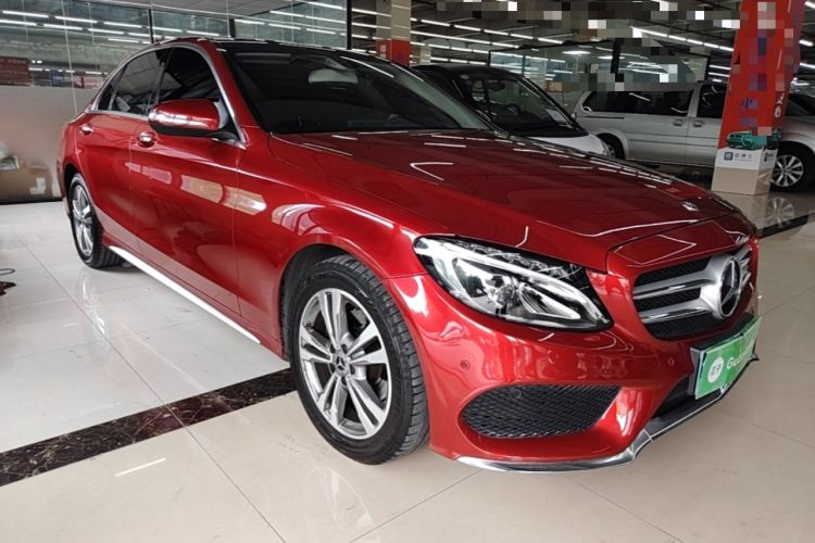 Used Mercedes-Benz C-Class 2018 C 200 L Sport Edition Front Right 45 Deg