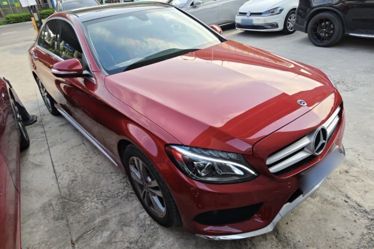 Used Mercedes-Benz C-Class 2018 C 200 L Sport Edition Front Right 45 Deg