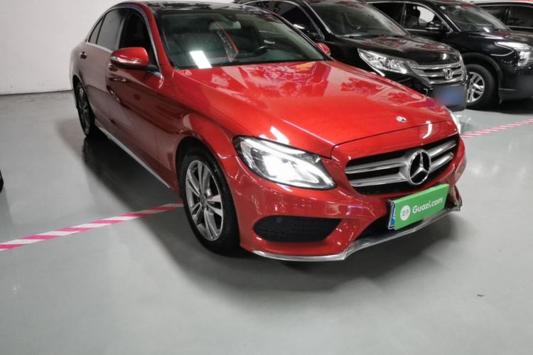 Used Mercedes-Benz C-Class 2018 C 200 L Sport Edition Front Right 45 Deg
