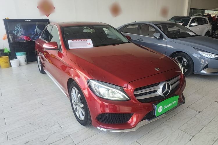 Used Mercedes-Benz C-Class 2018 C 180 L Fashion Edition Sport Version Front Right 45 Deg