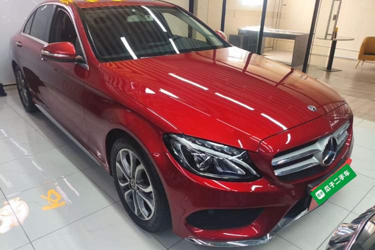 Used Mercedes-Benz C-Class 2018 C 180 L Fashion Edition Sport Version Front Right 45 Deg