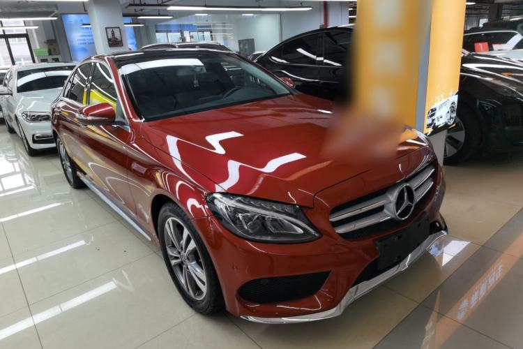 Used Mercedes-Benz C-Class 2018 C 200 L Sport Edition Front Right 45 Deg
