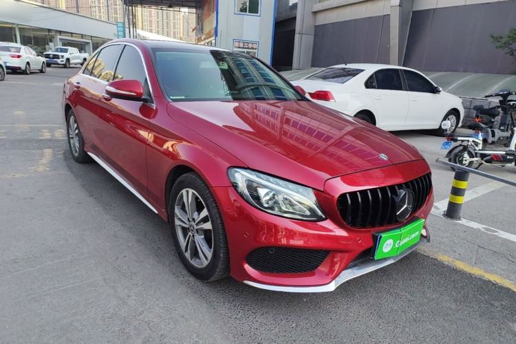 Used Mercedes-Benz C-Class 2018 C 200 L Sport Edition Front Right 45 Deg