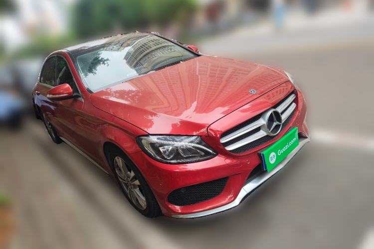 Used Mercedes-Benz C-Class 2018 C 200 L Sport Edition Front Right 45 Deg