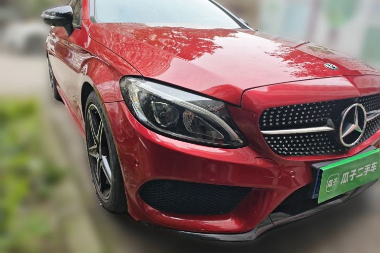 Used Mercedes-Benz C-Class 2018 C 200 Coupe Front Right 45 Deg