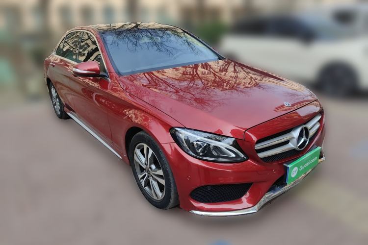 Used Mercedes-Benz C-Class 2018 C 200 L Sport Edition Front Right 45 Deg
