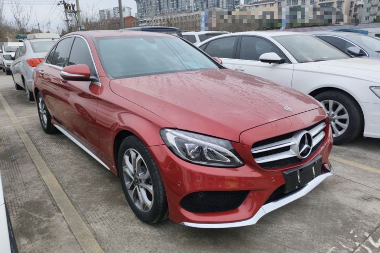 Used Mercedes-Benz C-Class 2018 C 180 L Fashion Edition Sport Version Front Right 45 Deg