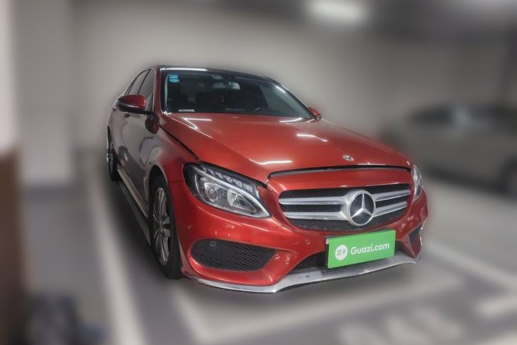 Used Mercedes-Benz C-Class 2018 C 200 L Sport Edition Front Right 45 Deg
