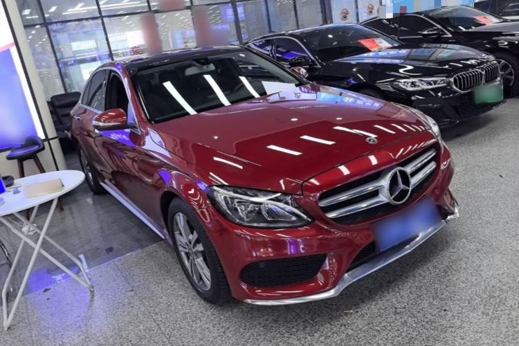Used Mercedes-Benz C-Class 2018 C 200 L Sport Edition Front Right 45 Deg