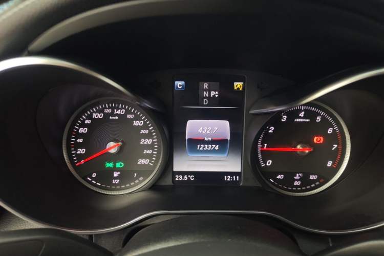 Used Mercedes-Benz C-Class 2018 C 200 L Sport Edition Instrument Cluster