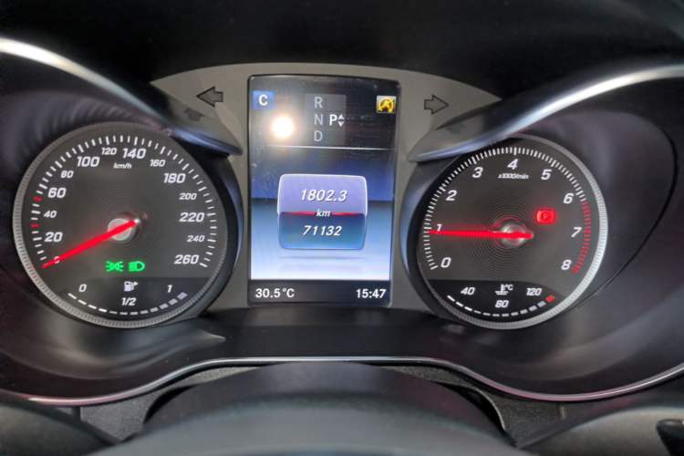 Used Mercedes-Benz C-Class 2018 C 200 Sport Edition Instrument Cluster
